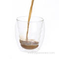 Hot sale Hollow double layer ripple coffee cups